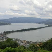  傘松公園からの眺め