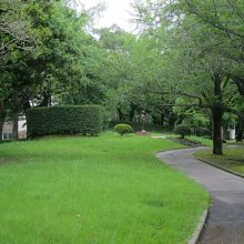 奥に見えるのが… 