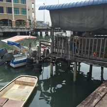 世界遺産・ジョージタウンのみどころのひとつ、Jetty。