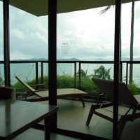 こちらはベッドルーム側のバルコニーです 