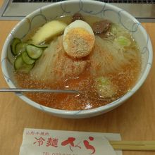 オーダーした特製冷麺