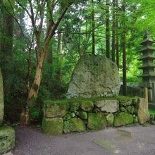 西塔の入口あたり