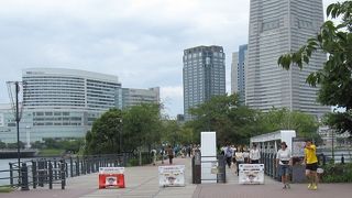 汽車道はミナト・ヨコハマの面影が残る、散策に最適な海上に浮かぶ遊歩道です。