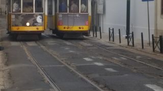 外から見るだけでポルトガル気分