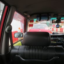 「九龍」駅とホテルとの往復はタクシー利用…車内は概ね清潔です