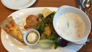 大満足のランチ