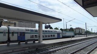 ホームの待合室がありがたかったです