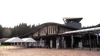 自然の近い充実した道の駅