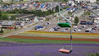 リフトに乗るよ