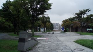 対岸の芝浦埠頭と品川埠頭の景観が楽しめます～