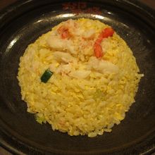 かにかにチャーハンです