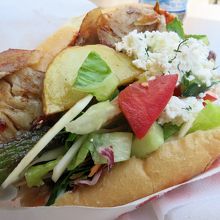 盛りだくさんの具材