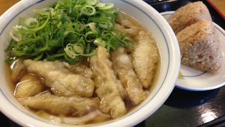 美味しいごぼう天うどん