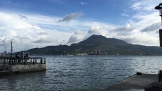 台北を流れる川。