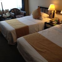 古いけど問題ない部屋、但し窓から外は見ない方が良い