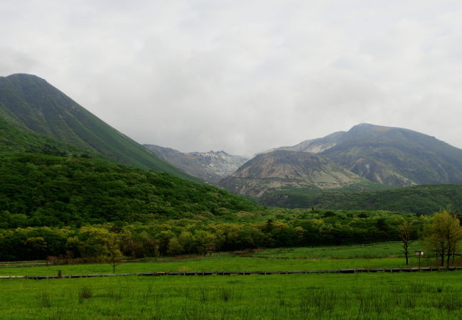 星生山の山腹にある『硫黄山』