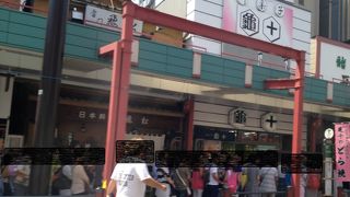 日曜日は長蛇の列