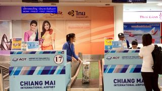 国内線の乗り継ぎが楽でした