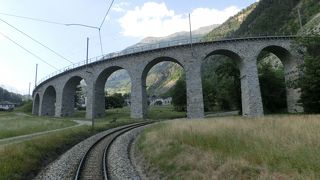 車内からも綺麗な形が眺められました！