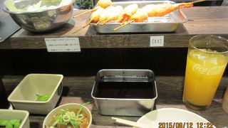 パパッと食べて、さっさと出る