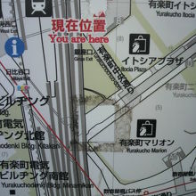 銀座口の地図には、奉行所跡が載っていません。日比谷口に在り。
