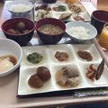 朝食に地元名物がたくさん！