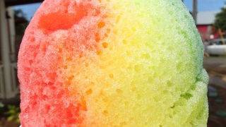 レインボーかき氷