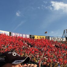 この日の相手は広島カープ