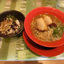 醤そばと島めし