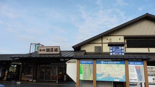 遠州灘が見渡せる小さな道の駅