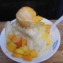 マンゴーかき氷