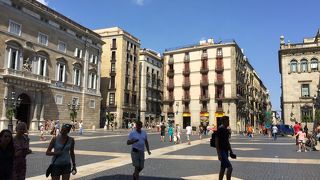 バルセロナの行政の中心地