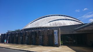 広い公園と奄美の博物館のようなもの。半分くらいは有料施設です。