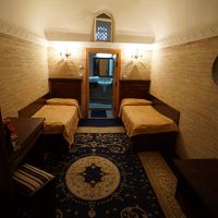 ウズベキスタンらしい内装