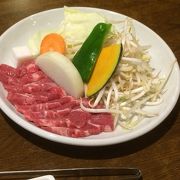 ジンギスカン定食