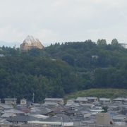 県庁の屋上から見下ろすことが出来ます