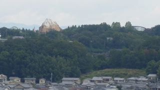 県庁の屋上から見下ろすことが出来ます