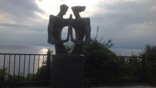 ブロンズ像が素敵！