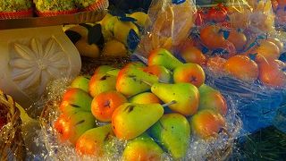 市場は、やっぱり午前中がお勧め