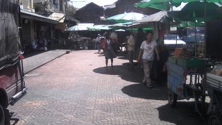 ワットポー入り口側にある船着場