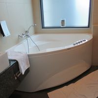 最初の部屋の泡の出るお風呂