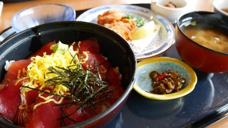 三崎まぐろ切符利用で頂くまぐろランチ＠油壷