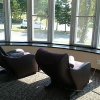 宿泊者専用ラウンジのマッサージチェア