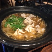 メインは5種類から選べます。これは十穀鍋。