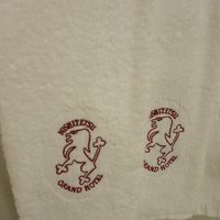 グランドホテルのシンボルライオンの刺繍