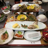 松風での特選和朝食膳