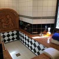 キャンドルでゆったり泡のお風呂に