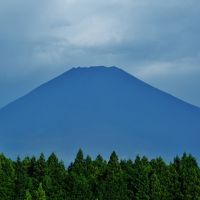 富士遊湯の郷　大野路3F　朝6時富士山