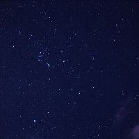 スイートルームからの星空