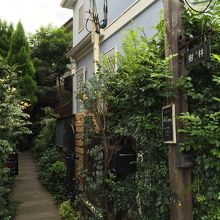 道路からの外観